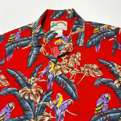 Paradise Found Aloha Shirt S Size Made In USA