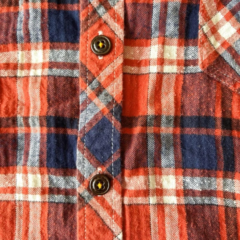 Ofuon Check Shirt 48 Flannel Shirt