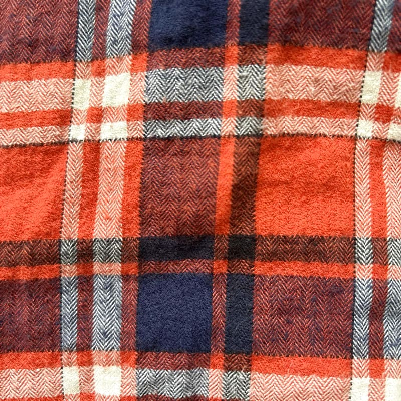 Ofuon Check Shirt 48 Flannel Shirt