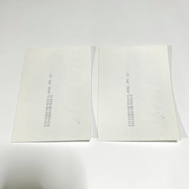 Minori Hatsune Autographed Card L Size RED RIBBON T-SHIRTS