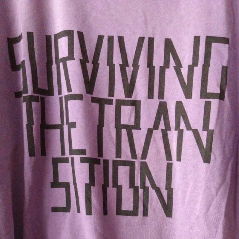 GU Sports Purple T-Shirt L Vintage