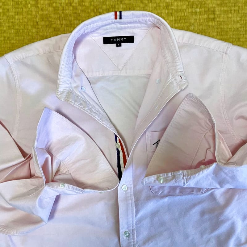 Tommy Hilfiger Button-Down Shirt Pink L