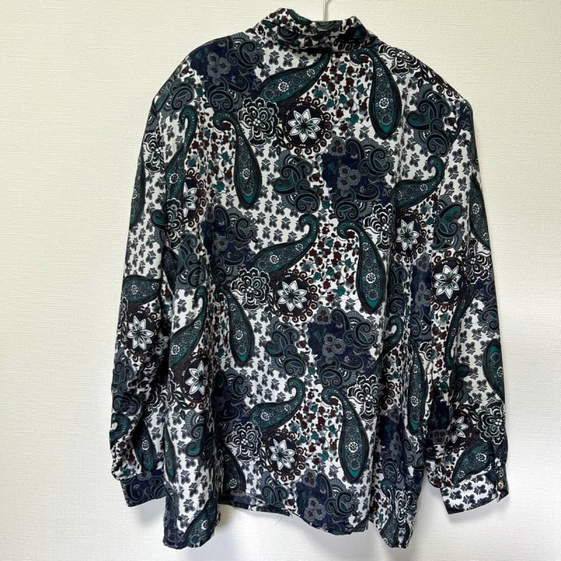 Classic Collection Long Sleeve Shirt Paisley Pattern Size 20W/40