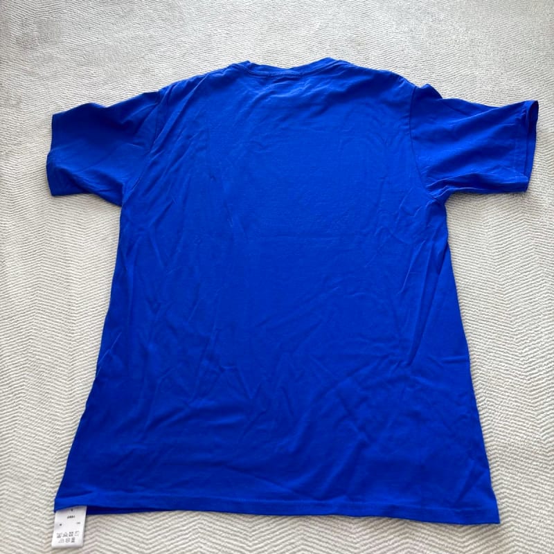 Kumanichi T-Shirt M Size Kumamoto Kumamon Kitano Blue