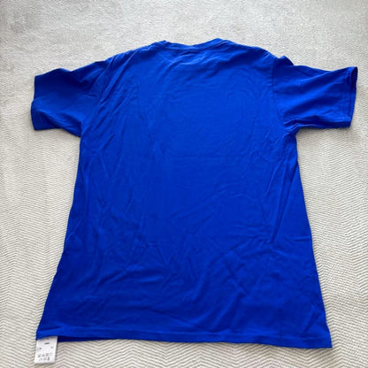 Kumanichi T-Shirt M Size Kumamoto Kumamon Kitano Blue