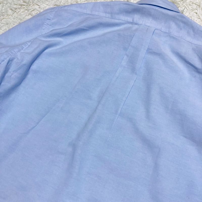 Ralph Lauren Oxford Button-Down Long Sleeve Shirt Blue