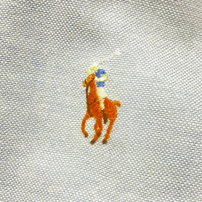 Ralph Lauren Oxford Button-Down Long Sleeve Shirt Blue