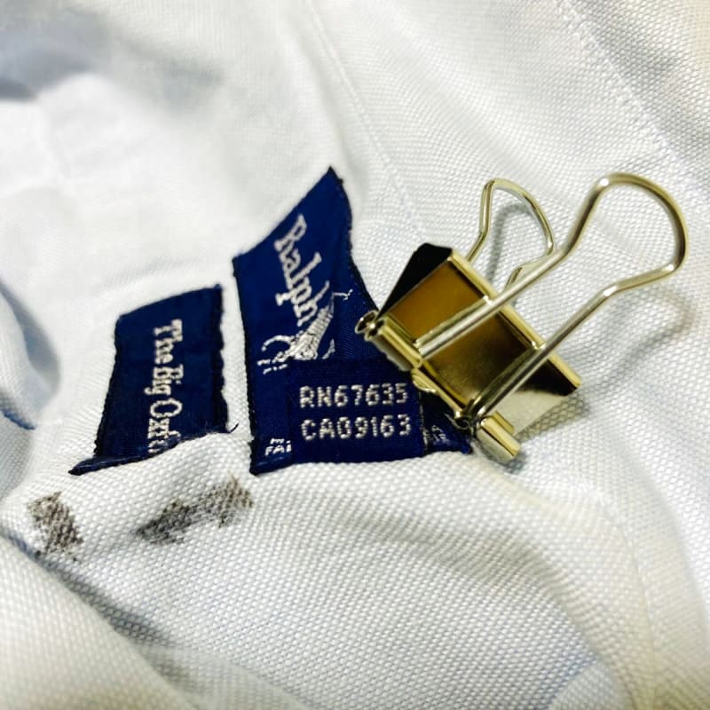 Ralph Lauren Oxford Button-Down Long Sleeve Shirt Blue