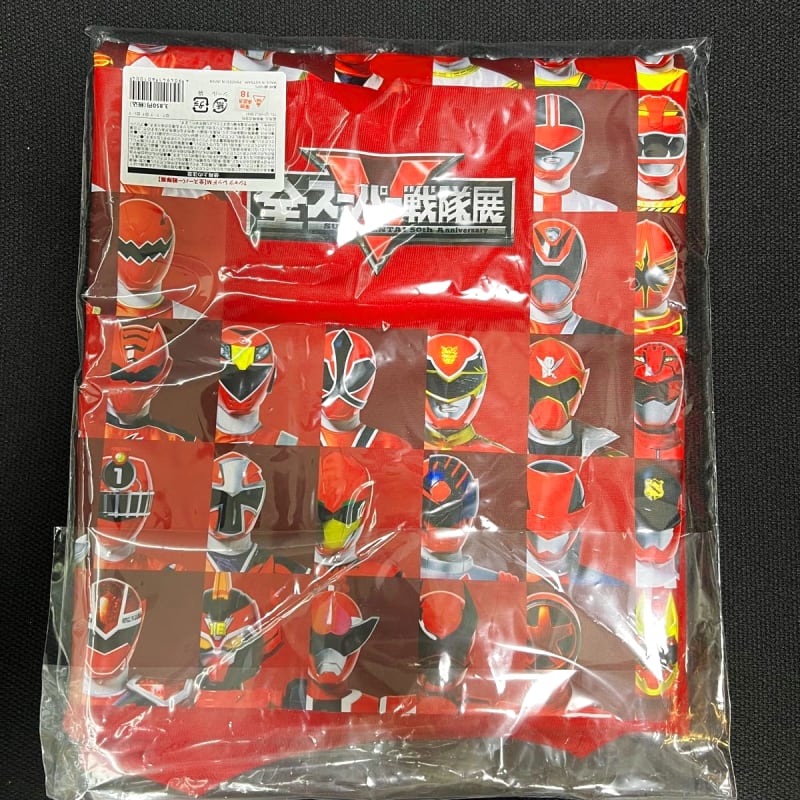 Super Sentai Exhibition T-Shirt Red Size M