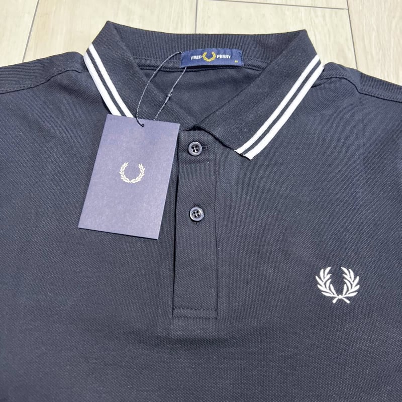 Fred Perry Black Polo Shirt New with Tags