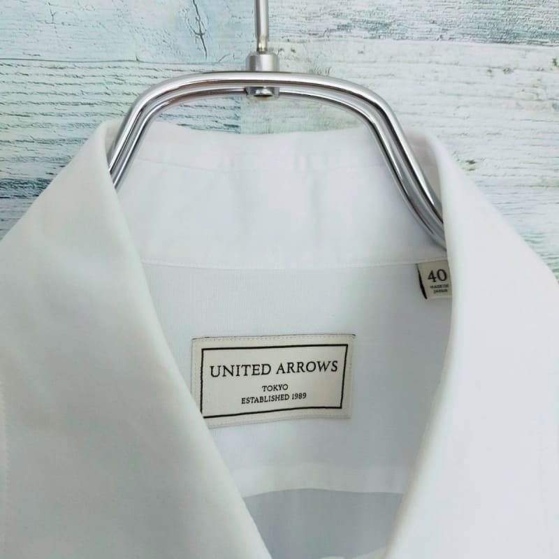 United Arrows Long Sleeve Shirt White Size L