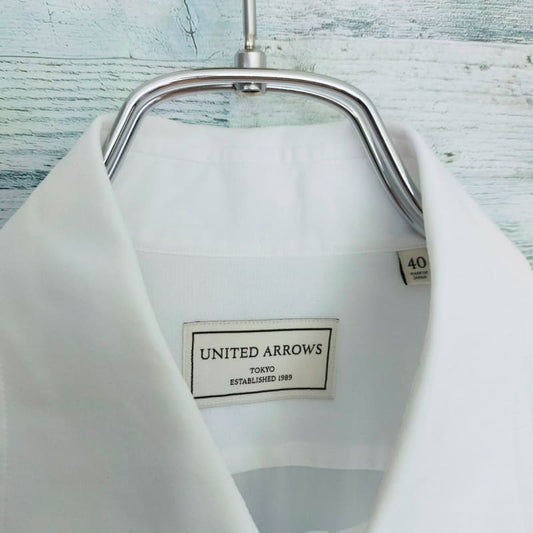 United Arrows Long Sleeve Shirt White Size L