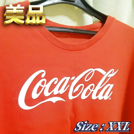 Coca-Cola Logo T-Shirt Red Size XXL