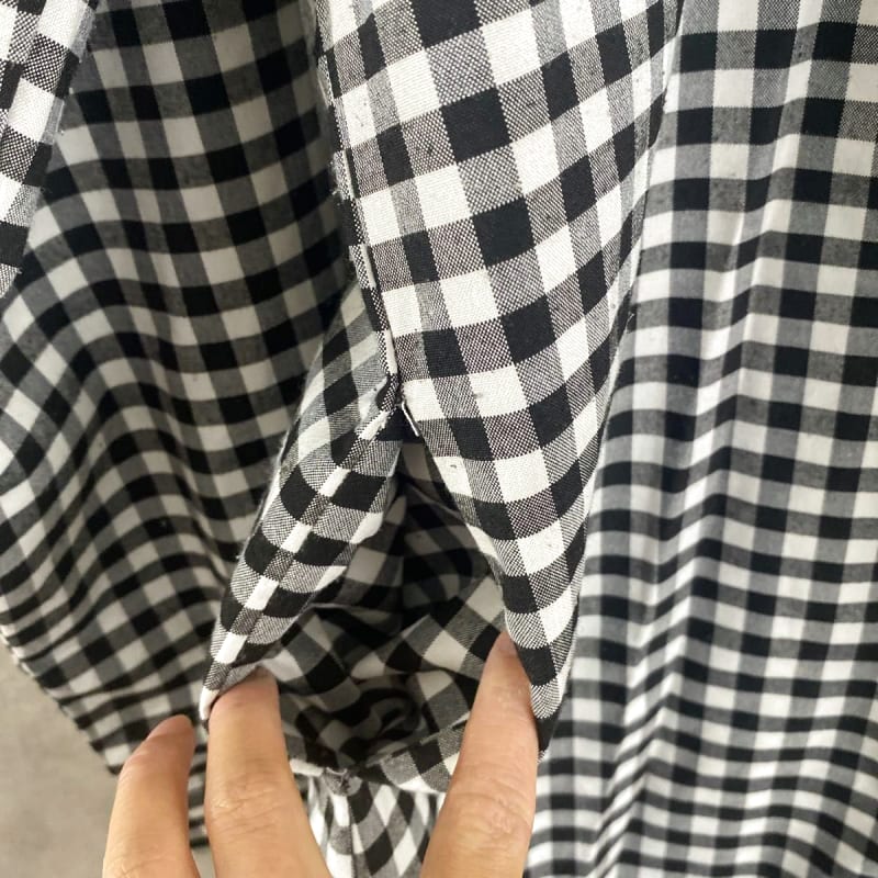 Gingham Check Shirt
