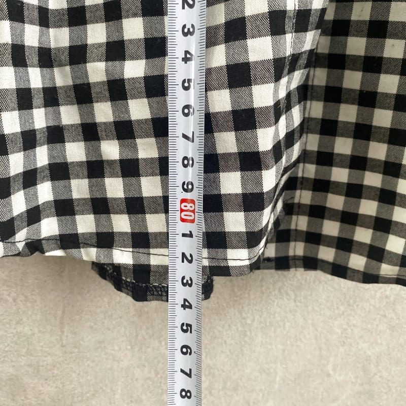 Gingham Check Shirt
