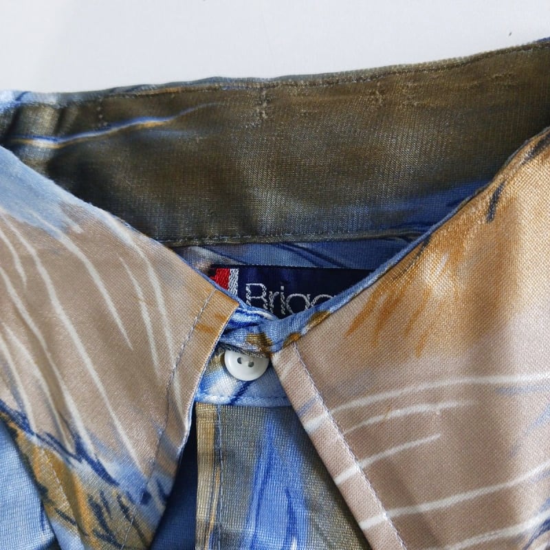 Brigade By Arrow 70s Long Sleeve Shirt Vintage Pattern