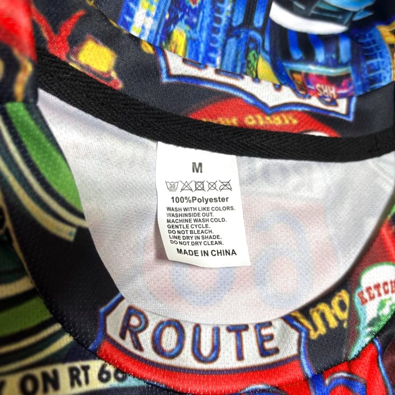 Route 66 American Retro Pattern T-Shirt