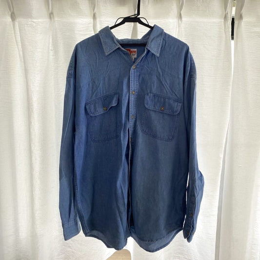 90s Disney Denim Shirt Winnie The Pooh XL