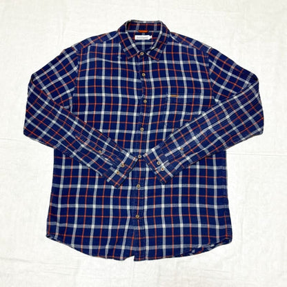 Men's Long Sleeve Shirt L Size Hush Puppies