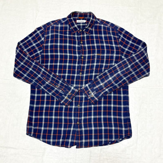 Men's Long Sleeve Shirt L Size Hush Puppies
