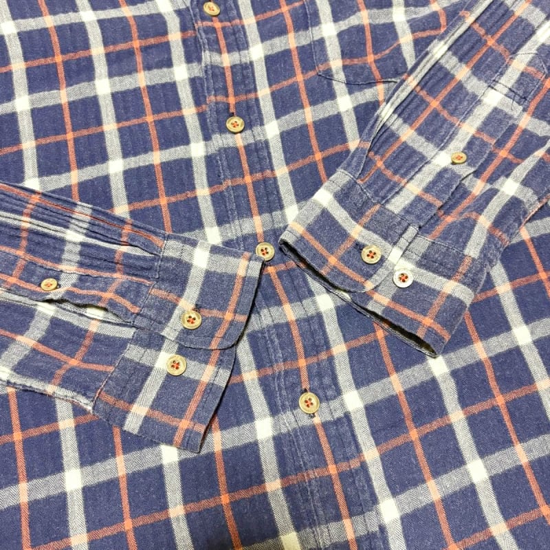 Men's Long Sleeve Shirt L Size Hush Puppies