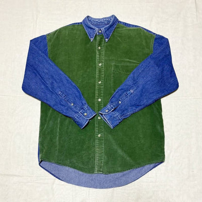 Men's Long Sleeve Shirt L Macy Club