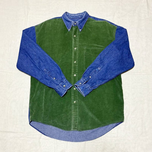 Men's Long Sleeve Shirt L Macy Club