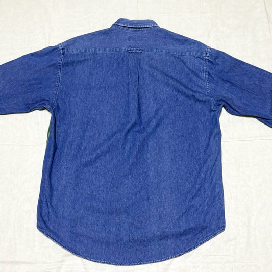 Men's Long Sleeve Shirt L Macy Club