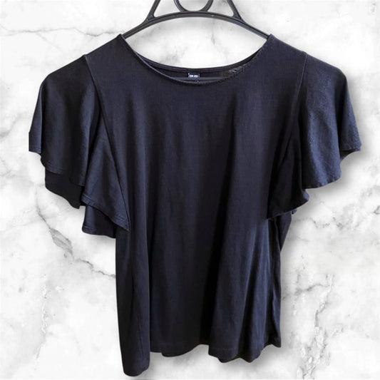 Uniqlo Flare Sleeve Short Sleeve Size S