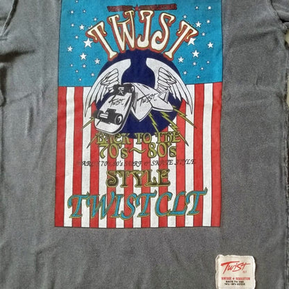 [Sale!!] Twist CLT Vintage T-Shirt Gray M
