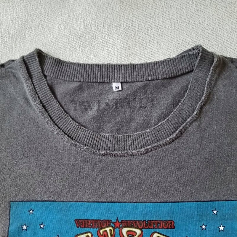 [Sale!!] Twist CLT Vintage T-Shirt Gray M