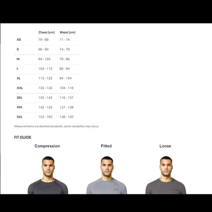 Under Armour Tactical HeatGear Compression T-Shirt Black S