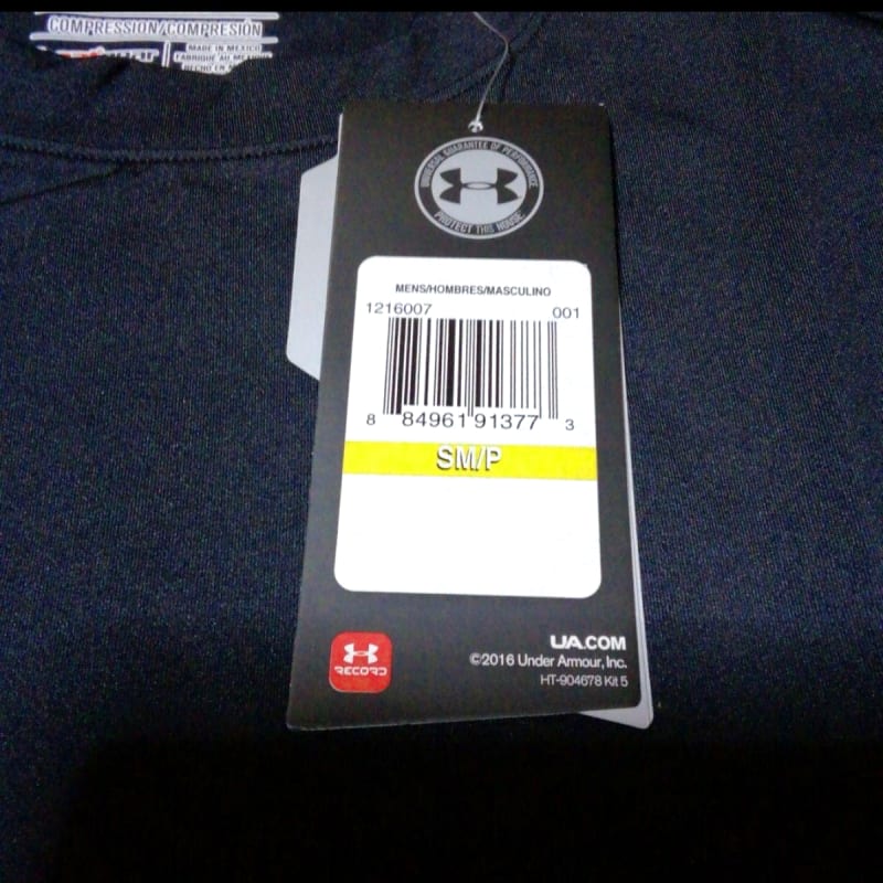 Under Armour Tactical HeatGear Compression T-Shirt Black S