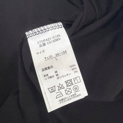 PlayStation Logo Pocket T-Shirt L Size Black