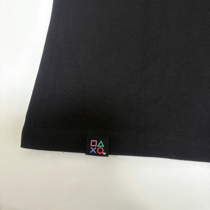 PlayStation Logo Pocket T-Shirt L Size Black