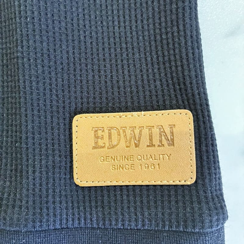 EDWIN Short Sleeve T-Shirt Black Unused