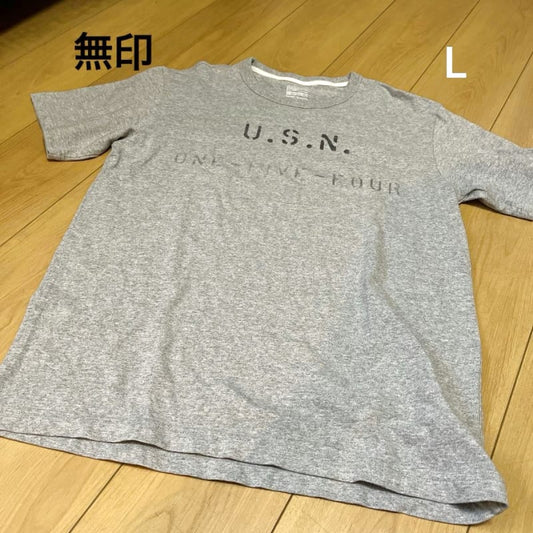 Muji T-Shirt Gray Size L