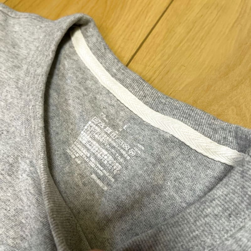Muji T-Shirt Gray Size L
