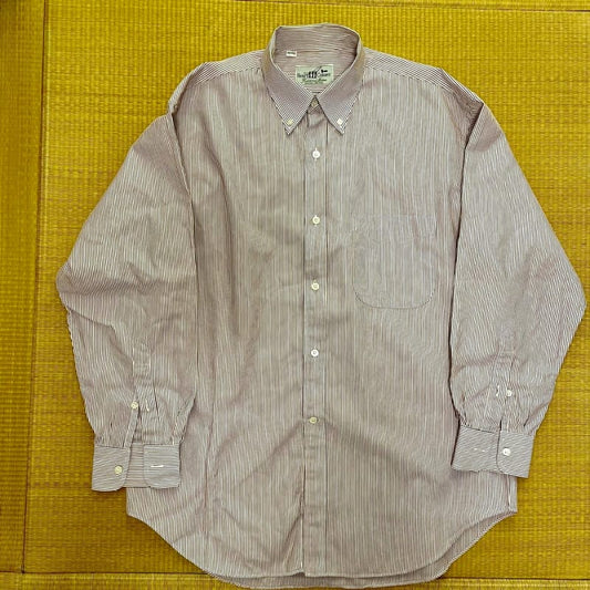 Henry Cotton's Button Down Long Sleeve Shirt Size L