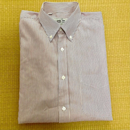 Henry Cotton's Button Down Long Sleeve Shirt Size L