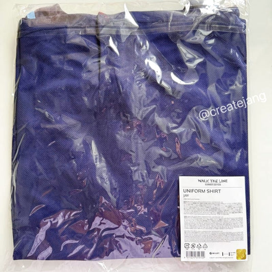ENHYPEN Uniform Shirt with Jay Trading Card