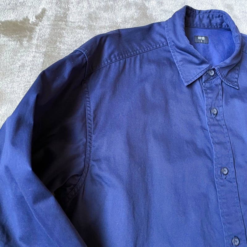 Uniqlo Twill Overshirt Navy Size S