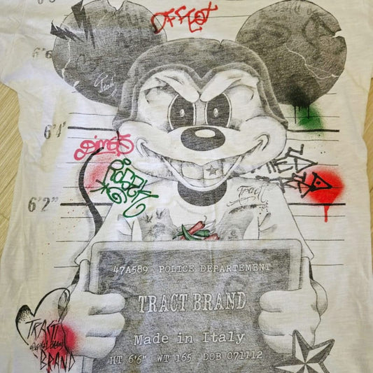 Mickey Mouse Used T-Shirt Size S