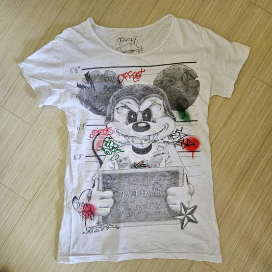 Mickey Mouse Used T-Shirt Size S