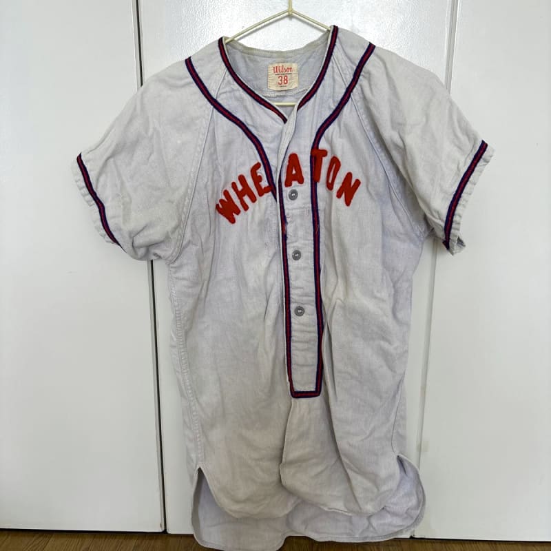 Wilson Vintage Baseball Shirt Wheaton Size 38