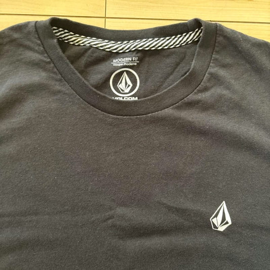 VOLCOM Short Sleeve T-Shirt Black S Size