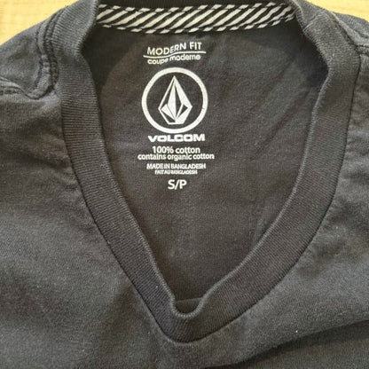 VOLCOM Short Sleeve T-Shirt Black S Size
