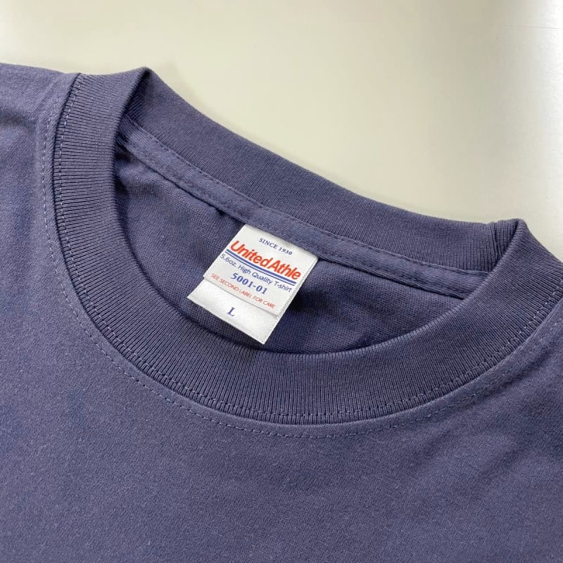 2025 New Color T-Shirt Short Sleeve 5.6oz High Quality L Grayish Purple