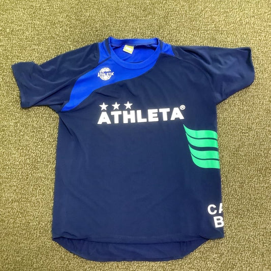 Athleta Soccer Short Sleeve T-Shirt Size L Polyester