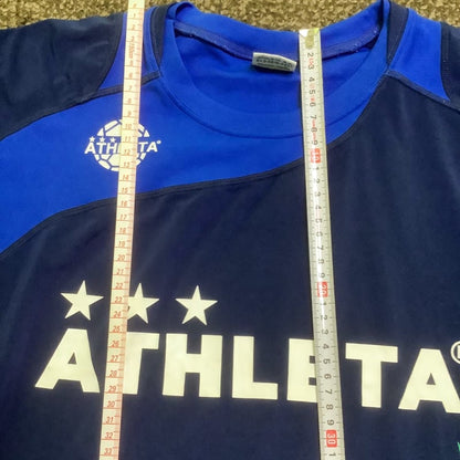 Athleta Soccer Short Sleeve T-Shirt Size L Polyester